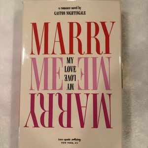 Kate Spade Book Clutch💕Marry Me❤️